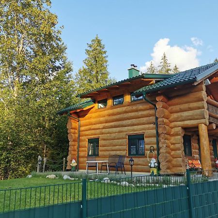 Ferienwohnungen Blockhaus - Zwergenhaeusl Grünau im Almtal Esterno foto