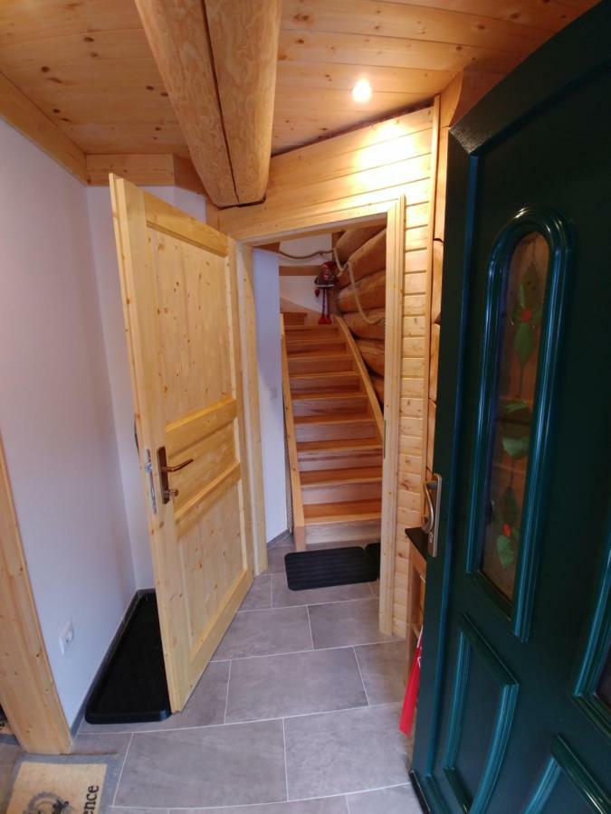 Ferienwohnungen Blockhaus - Zwergenhaeusl Grünau im Almtal Esterno foto